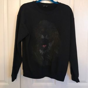 Brand new Topshop Lion sweatshirt